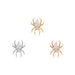 Arachne - CZ - Threadless End Threadless End Buddha Jewelry   