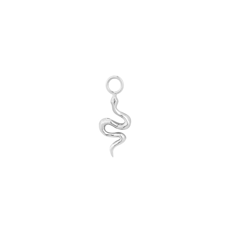 Serpent - Charm Charm Buddha Jewelry White Gold  
