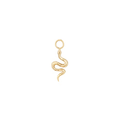 Serpent - Charm Charm Buddha Jewelry Yellow Gold  