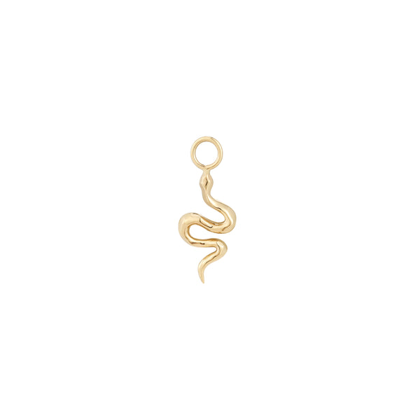 Serpent - Charm Charm Buddha Jewelry Yellow Gold  