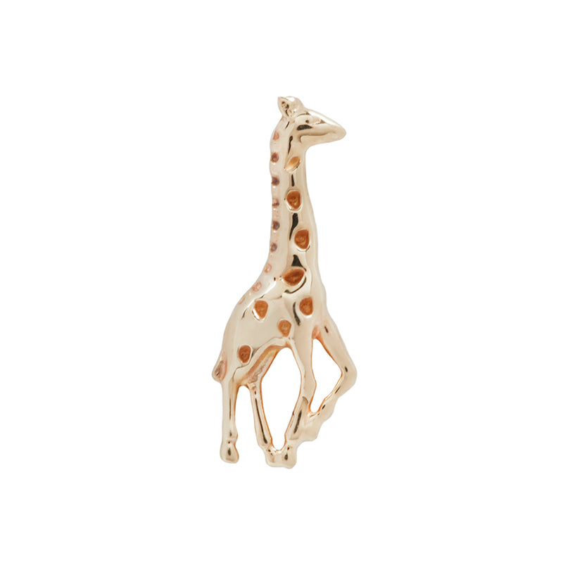 Tall Boy - Giraffe - Threadless End Threadless Ends Buddha Jewelry Rose Gold Right 