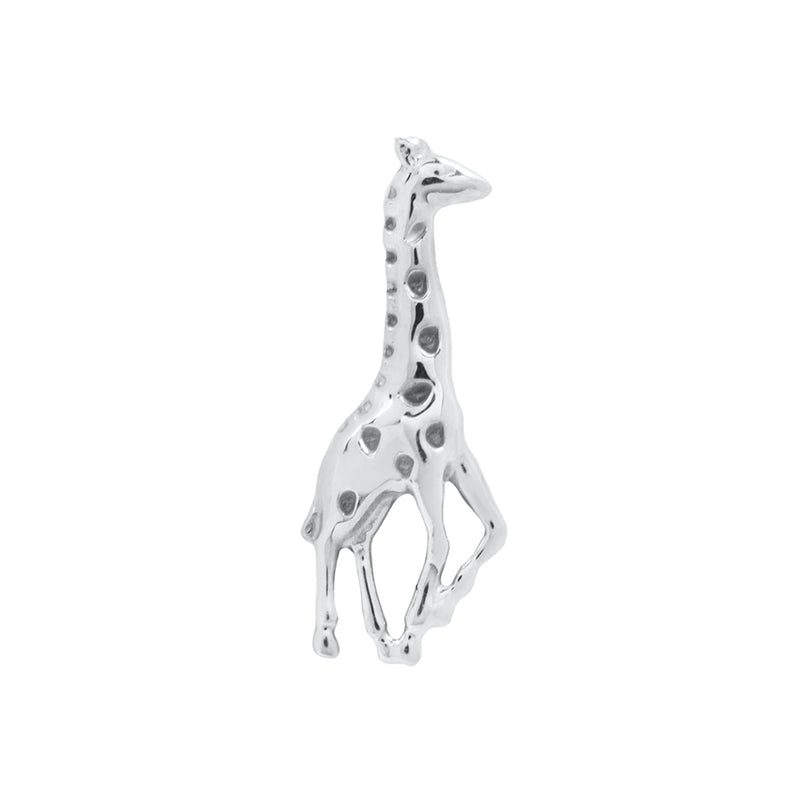 Tall Boy - Giraffe - Threadless End Threadless Ends Buddha Jewelry White Gold Right 