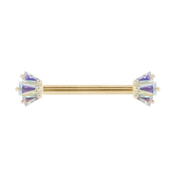 Gemma Trios Mercury Mist - Forward Facing - Threadless End Threadless Ends Buddha Jewelry   