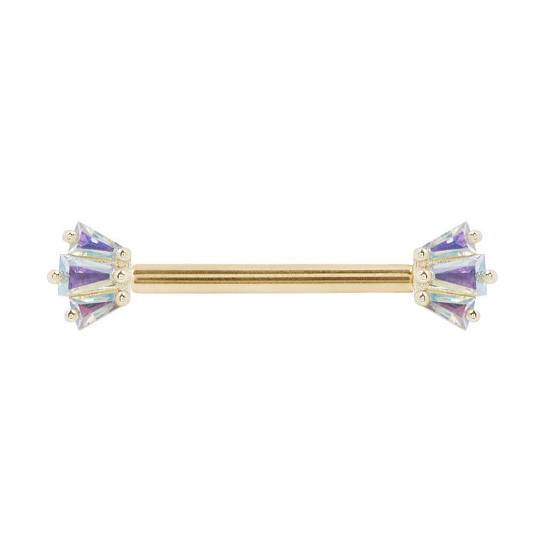 Gemma Trios Mercury Mist - Forward Facing - Threadless End Threadless Ends Buddha Jewelry   