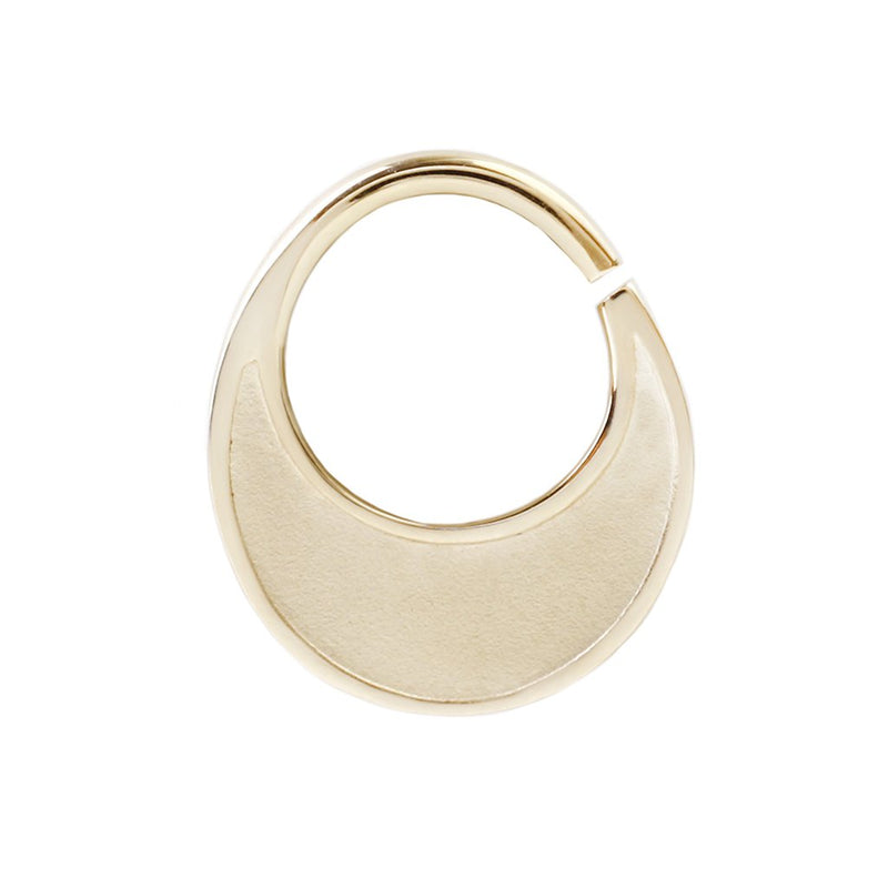Haute Sandblasted - Solid 14kt Gold Seam Ring Seam Rings Buddha Jewelry   