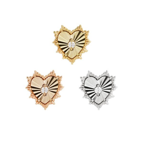 Bad Romance - CZ - Threadless End Threadless Ends Buddha Jewelry   
