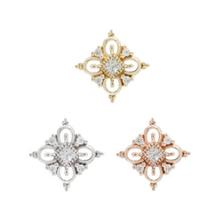 Esmee - CZ - Threadless End Threadless Ends Buddha Jewelry   