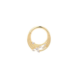 Iconic - CZ - Gold Clicker Clicker Buddha Jewelry Yellow Gold  