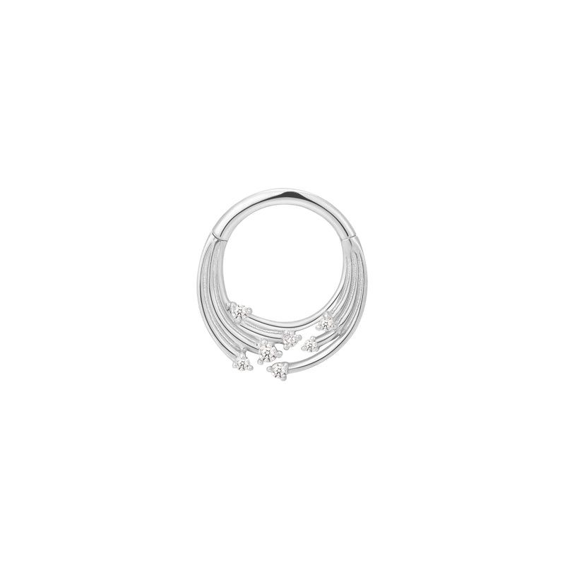 Iconic - CZ - Gold Clicker Clicker Buddha Jewelry White Gold  