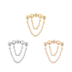 Rumors - CZ - Threadless End Threadless Ends Buddha Jewelry   