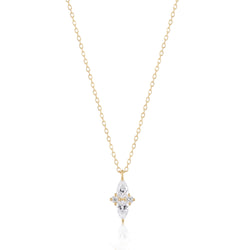 RION x Buddha Jewelry Ethereal Necklace - White Sapphire Necklace RION x Buddha Jewelry   