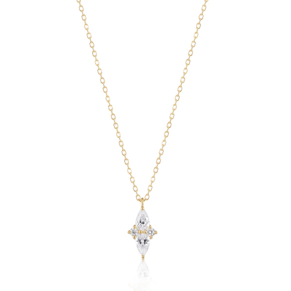 RION x Buddha Jewelry Ethereal Necklace - White Sapphire Necklace RION x Buddha Jewelry   
