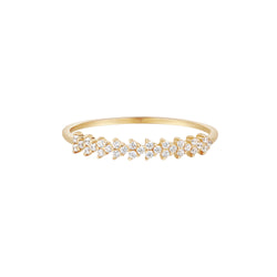 RION x Buddha Jewelry Parker Finger Ring - White Sapphire Finger Ring RION x Buddha Jewelry 6  