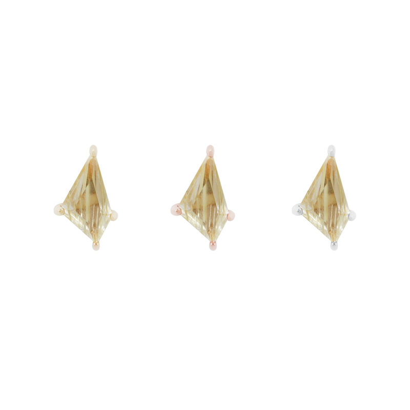 Limelight - Rutilated Quartz - Threadless End Threadless Ends Buddha Jewelry   