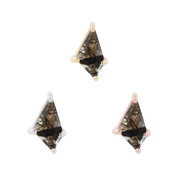 Limelight - Tourmalated Quartz - Threadless End Threadless Ends Buddha Jewelry   