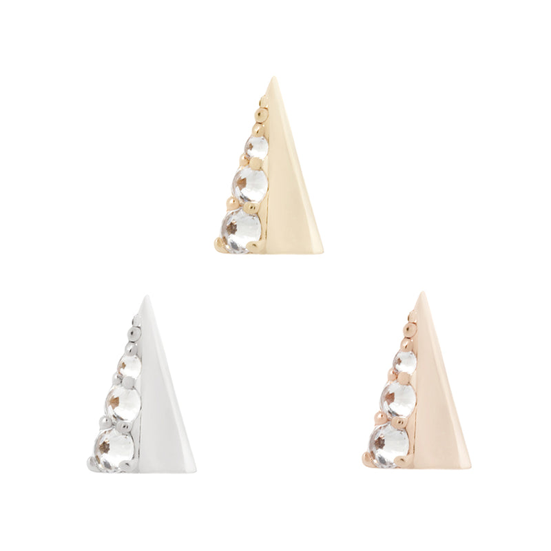 Lux Spike - Threadless End Threadless Ends Buddha Jewelry   