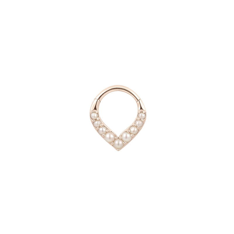 Rise + Shine - Pearl - Clicker Clicker Buddha Jewelry Rose Gold  