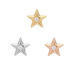 Stellar - CZ - Threadless End Threadless Ends Buddha Jewelry   