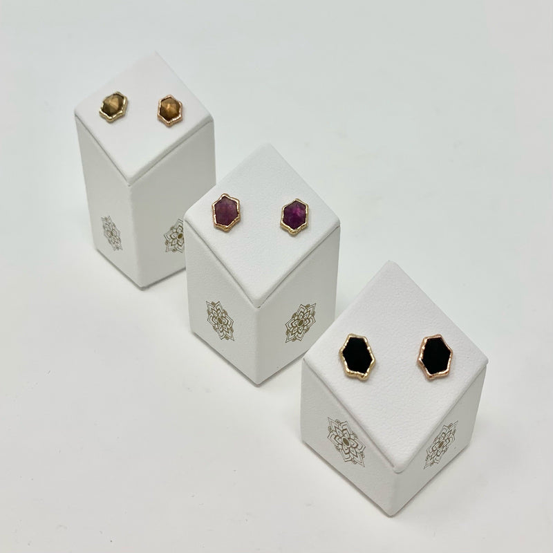 Mini Horizontal 2 Hole Threadless End Display Displays Buddha Jewelry   