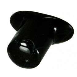 Labret Plug - Obsidian Plugs Buddha Jewelry 00g  